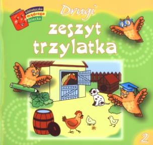 Okładka książki Bibl. mądrego dziecka - Drugi zeszyt trzylatka