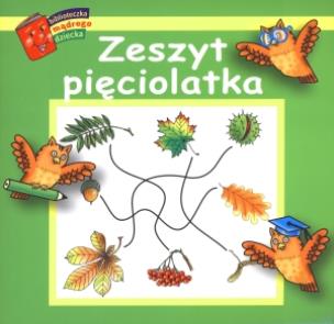 Okładka książki Bibl. mądrego dziecka - Zeszyt pięciolatka