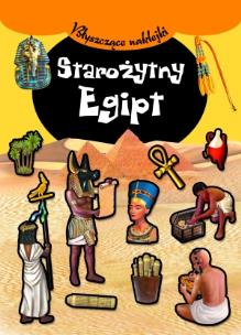 Okładka książki Błyszczące naklejki. Starożytny Egipt