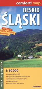 Okładka książki Comfort!map Beskid Śląski 1:50 000