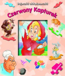 Okładka książki Czerwony Kapturek. Bajeczki układaneczki
