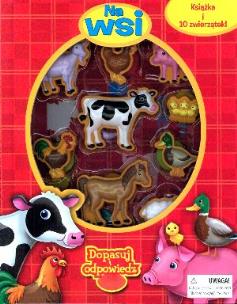 Okładka książki Dopasuj i odpowiedz - Na wsi