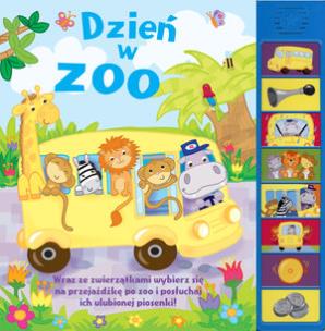 Okładka książki Dzień w ZOO (dźwiękowa)