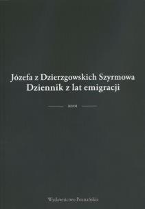 Okładka książki Dziennik z lat emigracji
