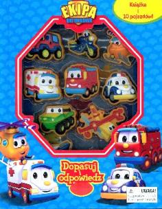 Okładka książki Ekipa ratunkowa Dopasuj i odpowiedz