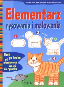 Okładka książki Elementarz rysowania i malowania DELTA