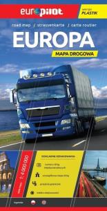 Okładka książki Europa mapa drogowa Europilot 1:4 000 000 laminowana