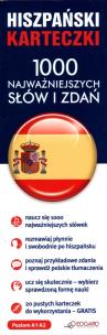 Okładka książki Hiszpański Karteczki 1000 najważniejszych słów i zdań