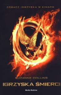 Okładka książki Igrzyska śmierci okł. Filmowa