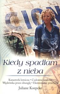 Okładka książki Kiedy spadłam z nieba