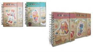 Okładka książki Kołonotatnik ROBOT zielony