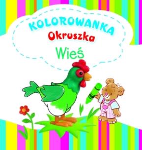 Okładka książki Kolorowanka Okruszka - Wieś