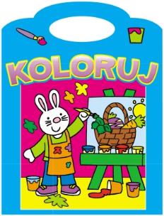 Okładka książki Koloruj. Zeszyt niebieski