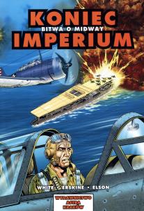 Okładka książki Komiks. Bitwa o Midway. Koniec Imperium