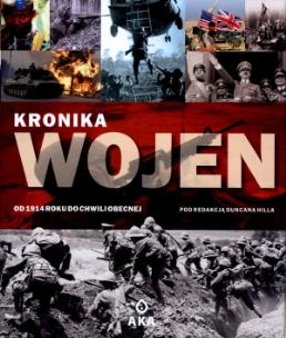 Okładka książki Kronika wojen. Od 1914 roku do chwili obecnej