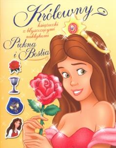 Okładka książki Książeczki z błyszczącymi naklejkami - Piękna i Be