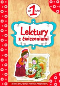 Okładka książki Lektury dla klasy 1 z ćwiczeniami TW