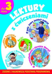 Okładka książki Lektury dla klasy 3 z ćwiczeniami