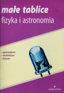 Okładka książki Małe tablice Fizyka i astronomia