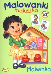 Okładka książki Malowanki maluszka - Malwinka PASJA
