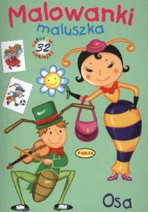 Okładka książki Malowanki maluszka. Osa