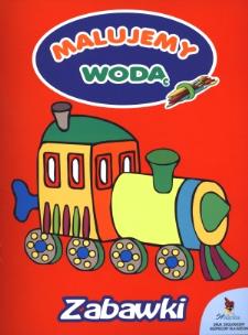 Okładka książki Malujemy wodą - Zabawki