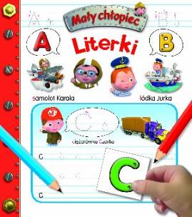 Okładka książki Mały chłopiec - Literki