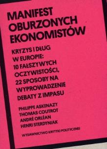 Okładka książki Manifest oburzonych ekonomistów