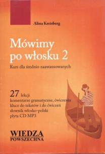 Okładka książki Mówimy po włosku 2 + CD Kurs dla średnio zawans.