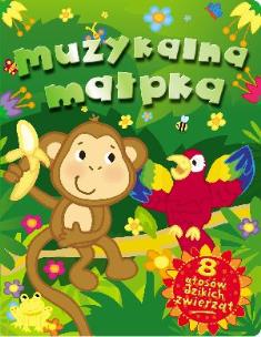 Okładka książki Muzykalna małpka (dźwiękowa)
