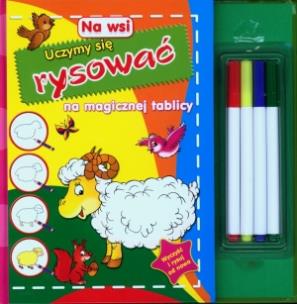 Okładka książki Na wsi. Uczymy się rysować na magicznej tablicy