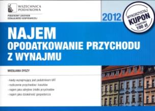 Okładka książki Najem Opodatkowanie przychodu z wynajmu