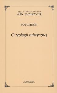 Okładka książki O teologii mistycznej