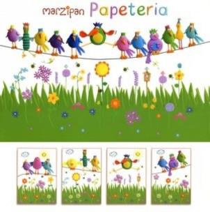 Okładka książki Papeteria. Ptaszki. Marzipan