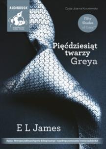 Okładka książki Pięćdziesiąt twarzy Greya audiobook