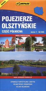 Okładka książki Pojezierze olsztyńskie część północna skala 1:50000