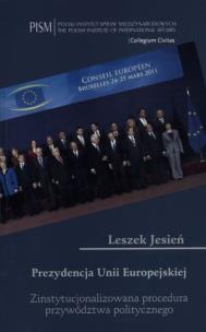 Okładka książki Prezydencja Unii Europejskiej