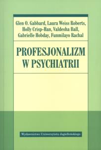 Okładka książki Profesjonalizm w psychiatrii