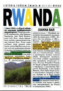 Okładka książki Rwanda