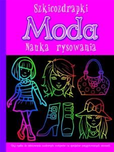 Okładka książki Szkicozdrapki. Moda. Nauka rysowania