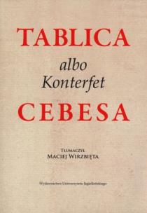 Okładka książki Tablica albo Konterfekt Cebesa