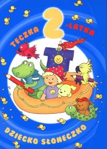 Okładka książki Teczka 2-latka - Dziecko słoneczko