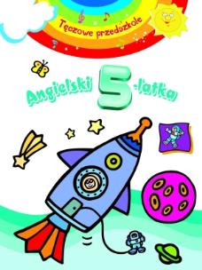 Okładka książki Tęczowe przedszkole - Angielski 5-latka