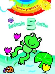 Okładka książki Tęczowe przedszkole - Zadania 5-latka