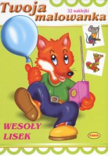 Okładka książki Twoja malowanka - Wesoły lisek PASJA