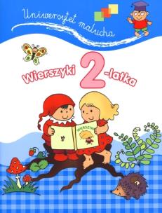 Okładka książki Uniwersytet malucha. Wierszyki 2-latka