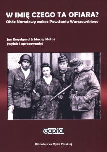 Okładka książki W imię czego ta ofiara?