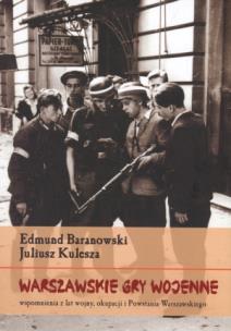 Okładka książki Warszawskie gry wojenne