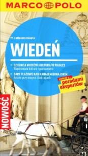 Okładka książki Wiedeń Przewodnik z atlasem miasta