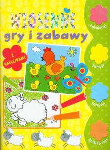 Okładka książki Wiosenne gry i zabawy